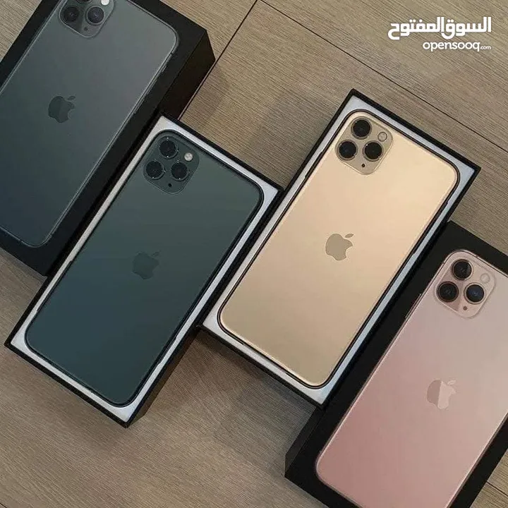 متوفر ايفونات 11 برو ماكس اصلي جيجا 64 و 256 بطارية مشكل متوفر توصيل كفر ولزقة وشاحن الاصلي