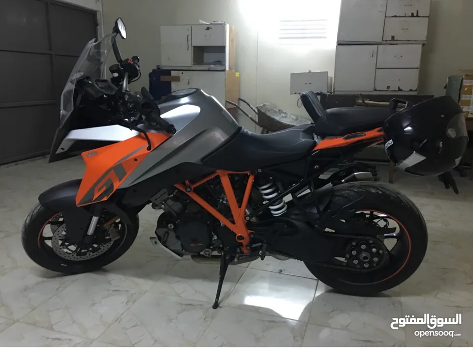 وحش الطرقات – KTM 1290 Super Duke GT موديل 2016  دراجة رياضية وسياحية فاخرة بحالة وكالة للبيع