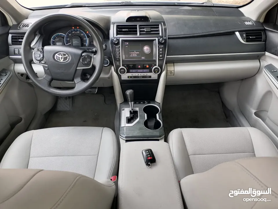 Toyota Camry XLE Hybrid Full Option Sunroof كامري هايبرد فل أوبشن فتحة سقف أوراق جمارك وارد أمريكي