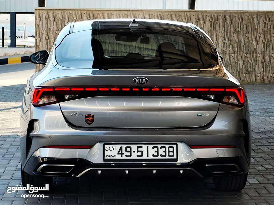 كيا k5 الشكل الجديد حرة وارد كوري kia k5 hybrid فحص كامل وصول جديد من كوريا جمرك جديد