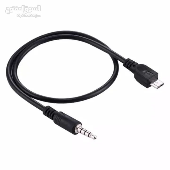 aux 3.5mm micro usb male