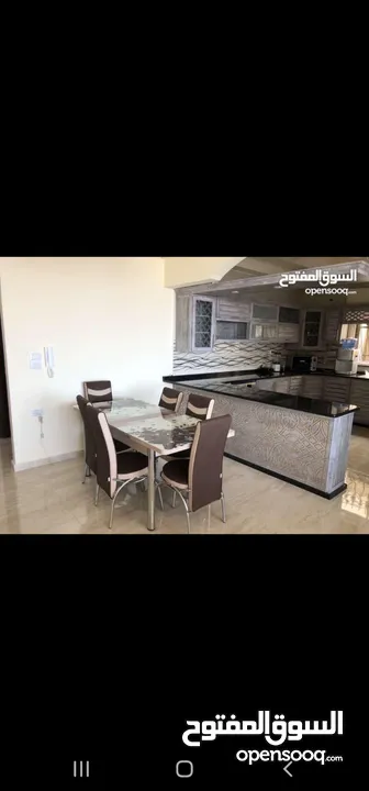 شقه مفروشه للابجار الزرقاء الجديده
