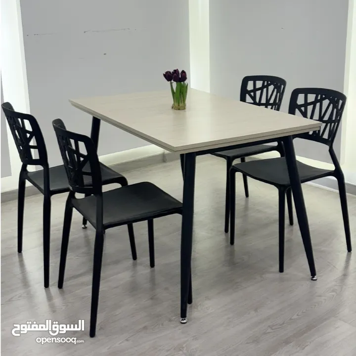 عروض على الأطقم (طاولة + كراسي ) باسعار ابتداء من 89دينار فقط لا غير!!