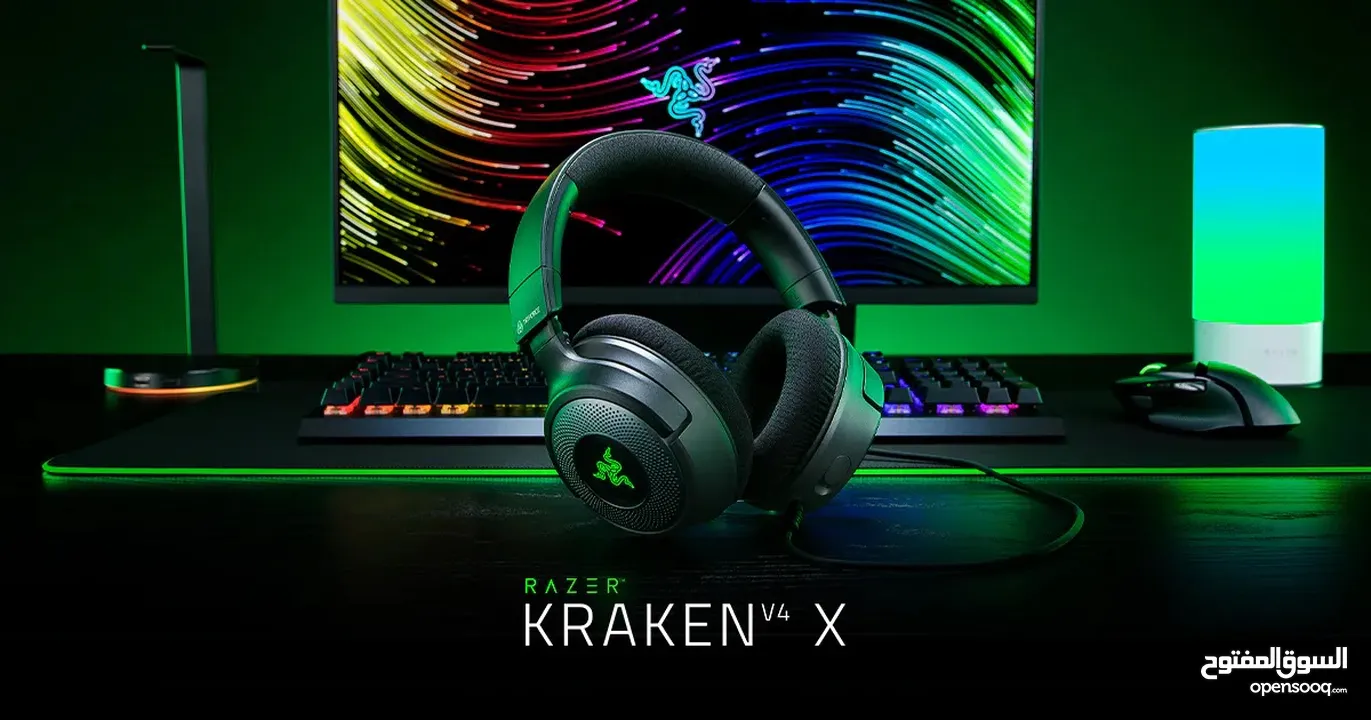 Razer Kraken V4 X  RGB Gaming Headset PC PS5 PS4 XBOX SWITCH Unused Perfect Flawless Condition