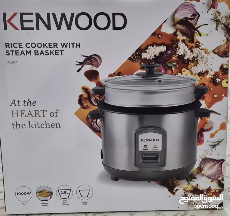 Kenwood Brand new Excellent Steam Rice Cooker