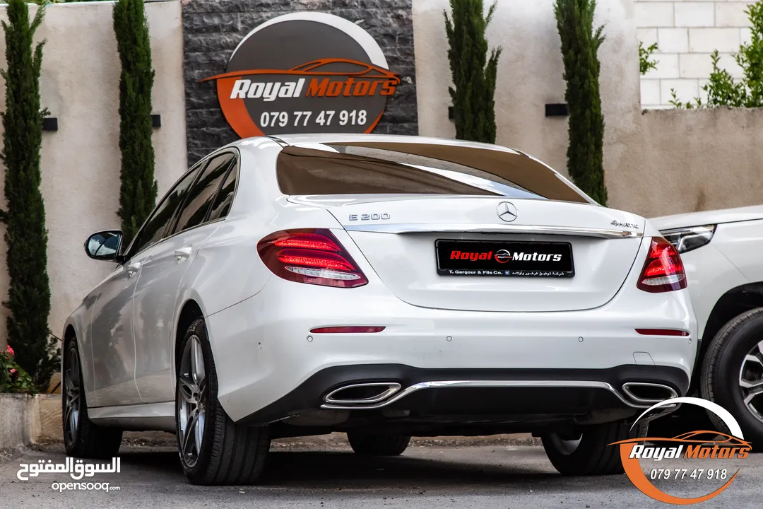 Mercedes E200 Amg kit 2020 Mild hybrid   يمكن التمويل بالتعاون مع المؤسسات المعتمدة