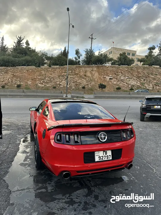 Mustang 2014 full premium low mileageللبيع