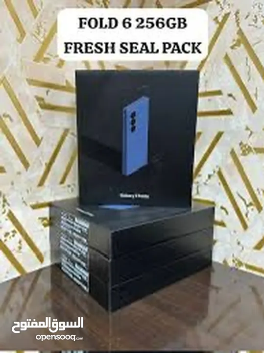 SAMSUNG Z FOLD 6 (256GB/512GB)  جديد كفالة شرق اوسط