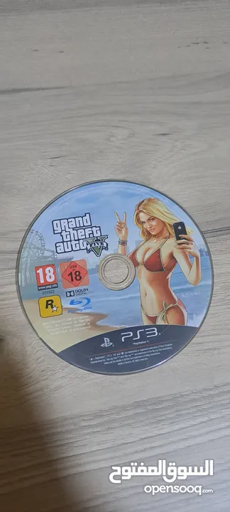 سي دي GTA 5  لبلايستيشن 3 للبيع