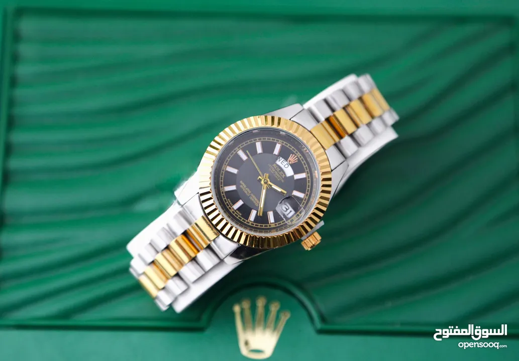 ساعات روليكس ستاتي  الجديد والقوي ساعات  ROLEX  كوبي ماستر  الأكثر مبيعًا