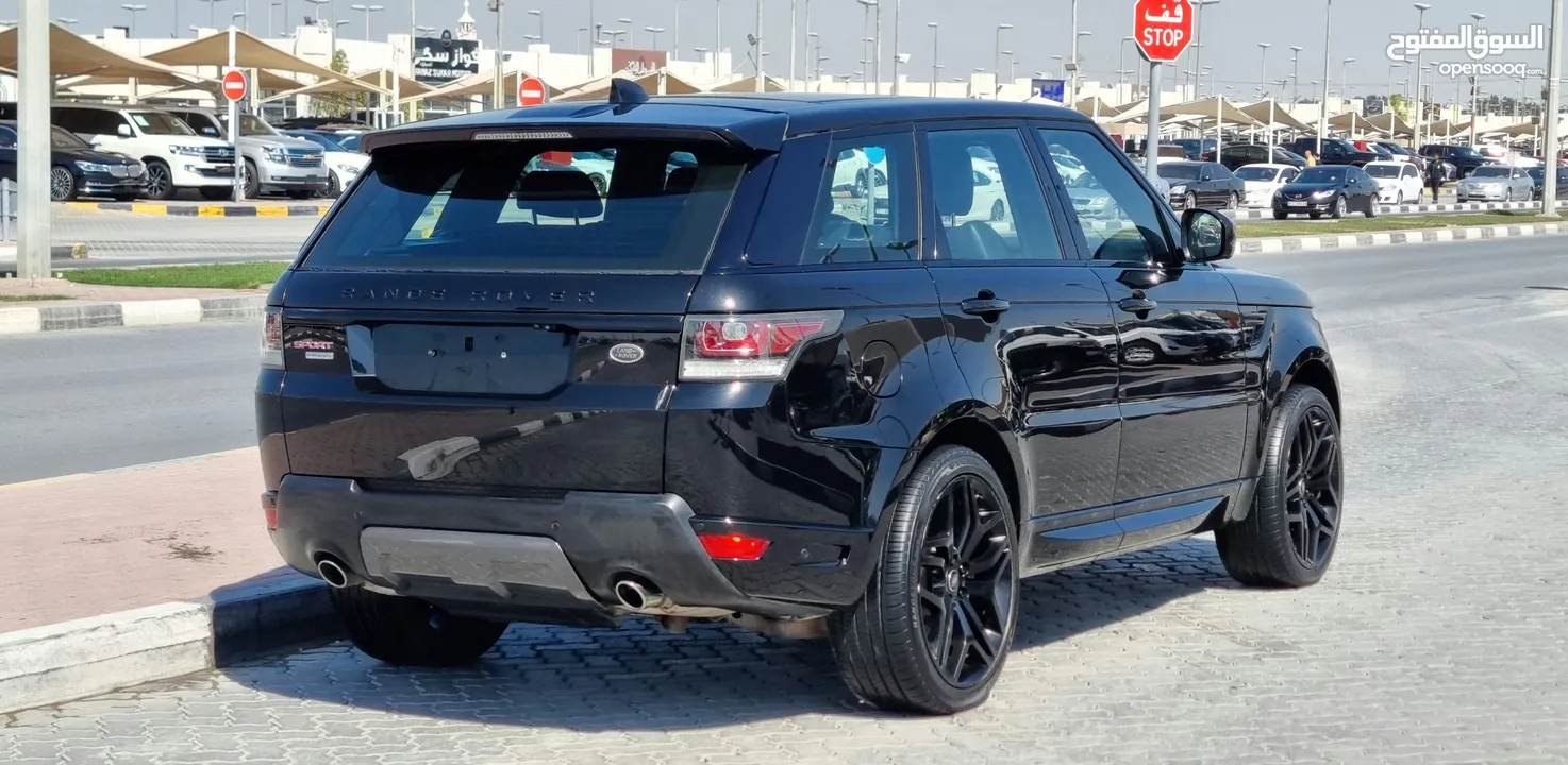 RANGE ROVER SPORT V8 SUPERCHARGED 2017 GCC FULL OPTION 360° CAMERA & SOFT DOORS & HEAD-UP DISPLAY