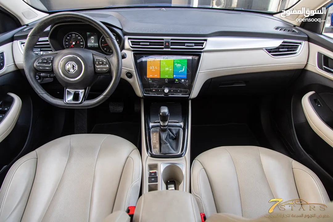 MG 5 2021  السيارة وارد الشركة و مميزة جدا بمواصفاتها و قطعت مسافة 38,000 كيلو متر فقط