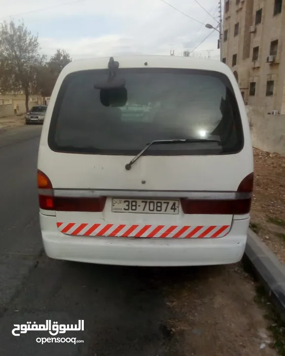 للبيع باص نقل مشترك كيا بريجو موديل 99 مرخص عام كامل