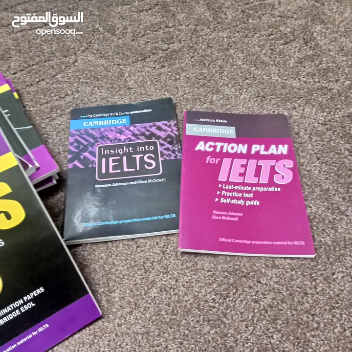 مجموعة كتب Ielts1_13 للبيع جديده