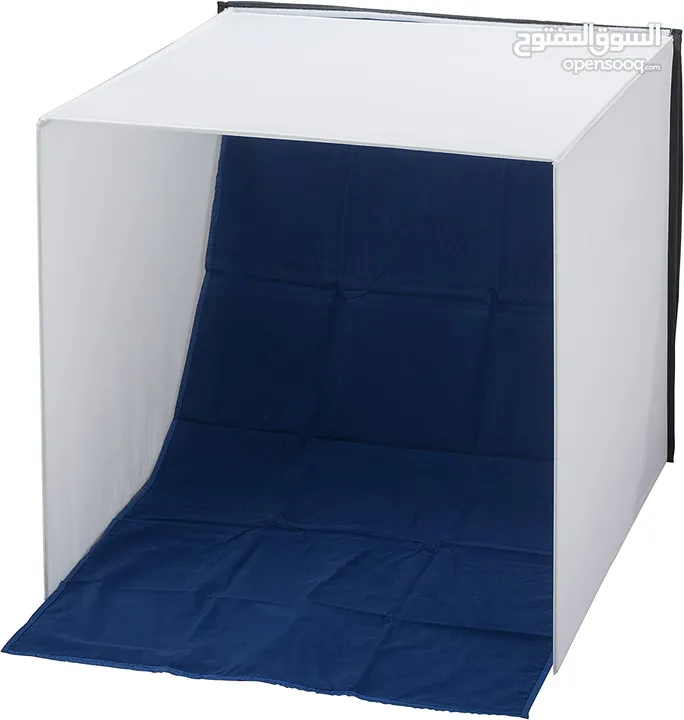 صندوق تصوير قياس 60X60   مع خلفيات تصوير Photobox