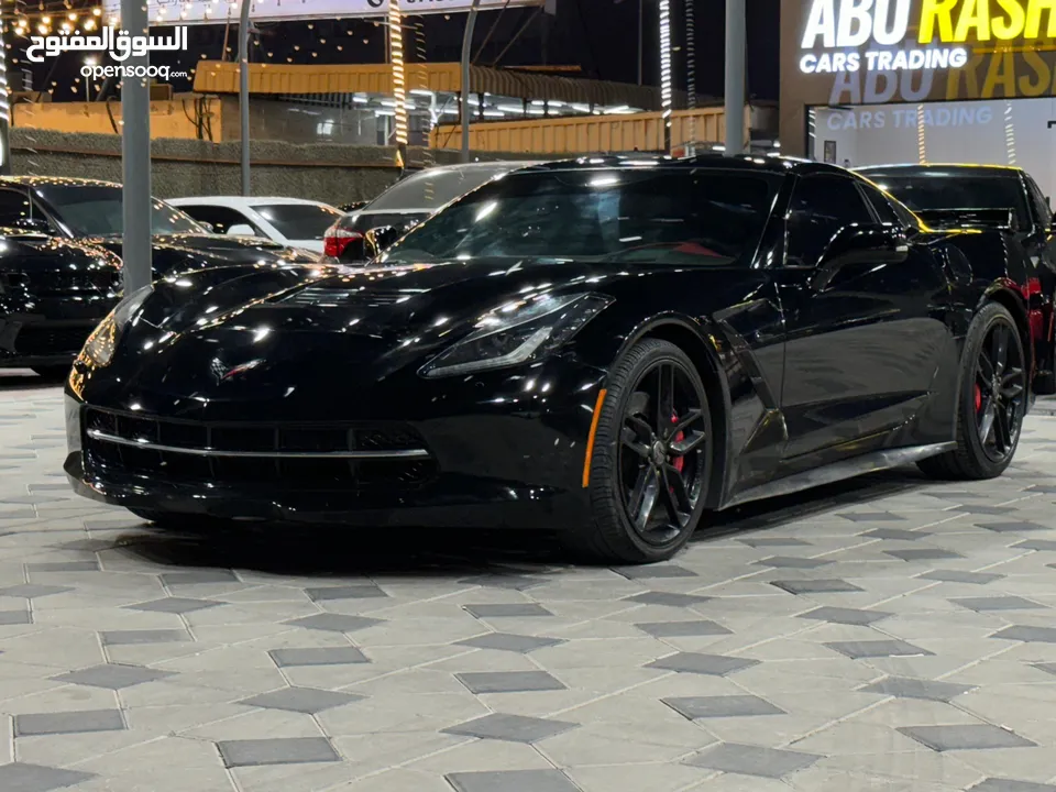 CHEVROLET CORVETTE C7 STINGRAY Z51 3LT BLACK EDITION 2015