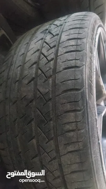 4 كاوشك مع جنوط 19 للبيع