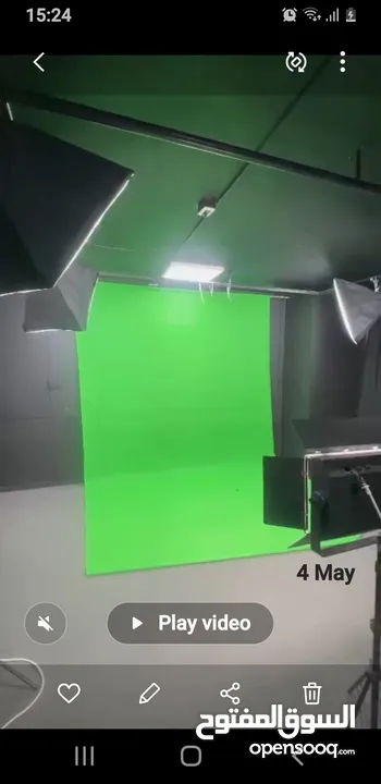 تصوير باستوديو 4k 60Fps and Full Chroma and lighting