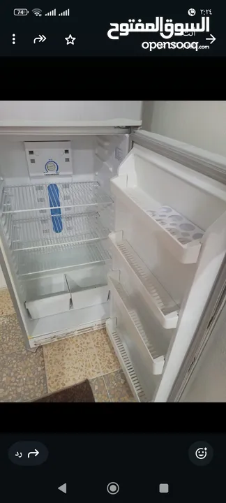 ثلاجه مستعمل للبيع بحاله الوكاله