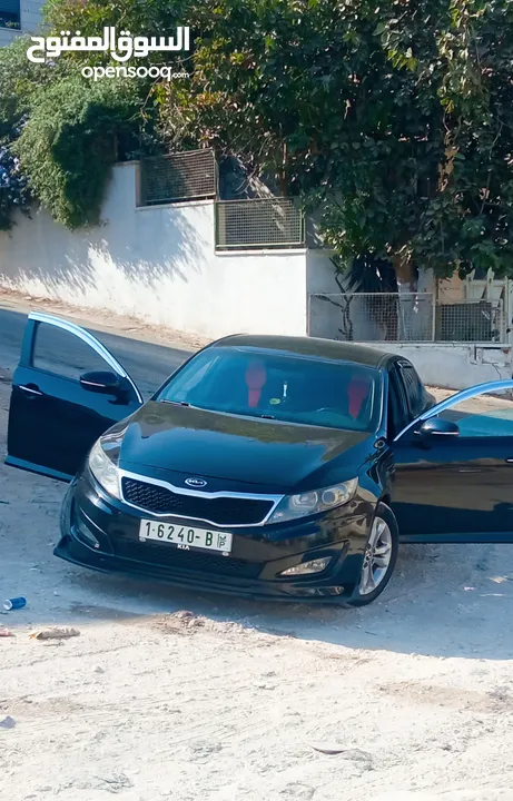 كيا اوبتيما 2013 اتماتيك للبيع سيارة بالكرتووونة