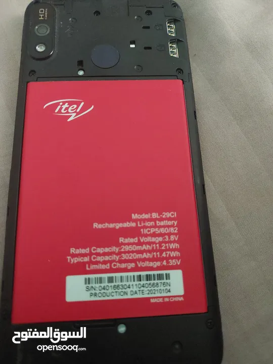 تلفون itel a36 شغال مافيه ولا مشكلة