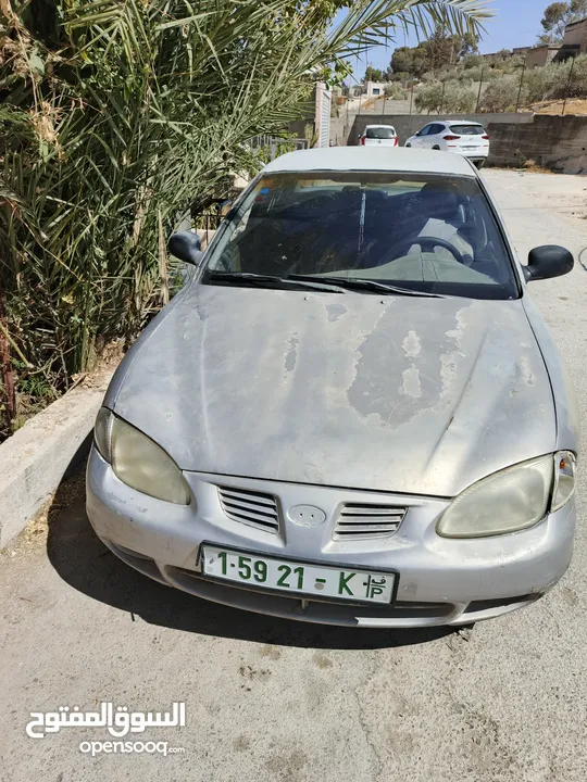 سيارة هون دي اي 2000 مرخصة ومومنة ل عشرة آلاف شيقل لا غير