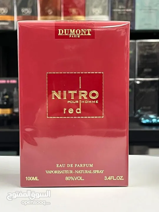 عطر نايترو ريد الرجالي – Nitro Red Pour Homme قوة وجاذبية وأناقة برائحة البطيخ