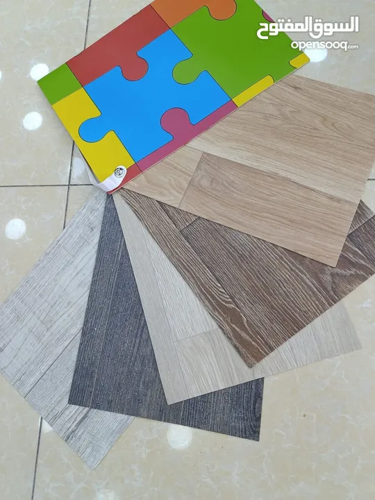 باركيه جلد بلجيكي pvc جلد ارضيات يناسب للبيت كاملاً ويعوض عن البلاط يوجد خدمة تركيب ضمن كادر مختص