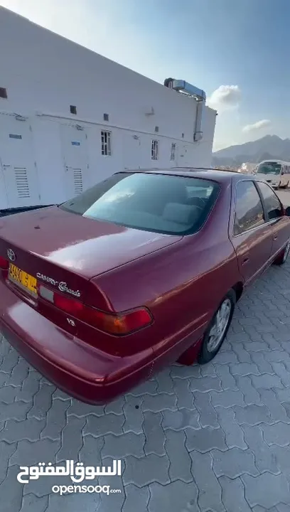 تويوتا مطيري كامري عنابي 98 سته سلندر Toyota Camry V6 1998