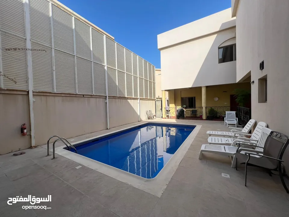 Spacious 3-Bedroom Villa in Juffair with Private Pool & 24/7 Security