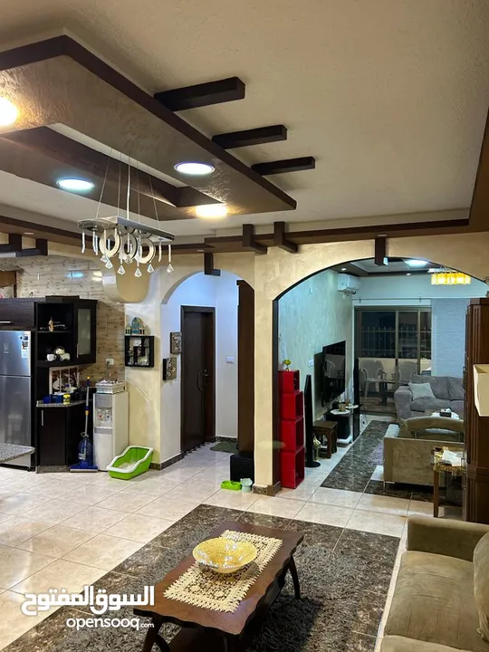 شقة للبيع الزرقاء الجديدة- جبل المغير- برج الأحلام - نفس عمارة سوبر ماركت أحمد ( ون ستور)