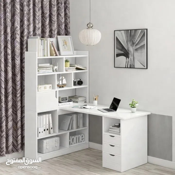 مكتلب منزلي مغ رقوف جانبيه