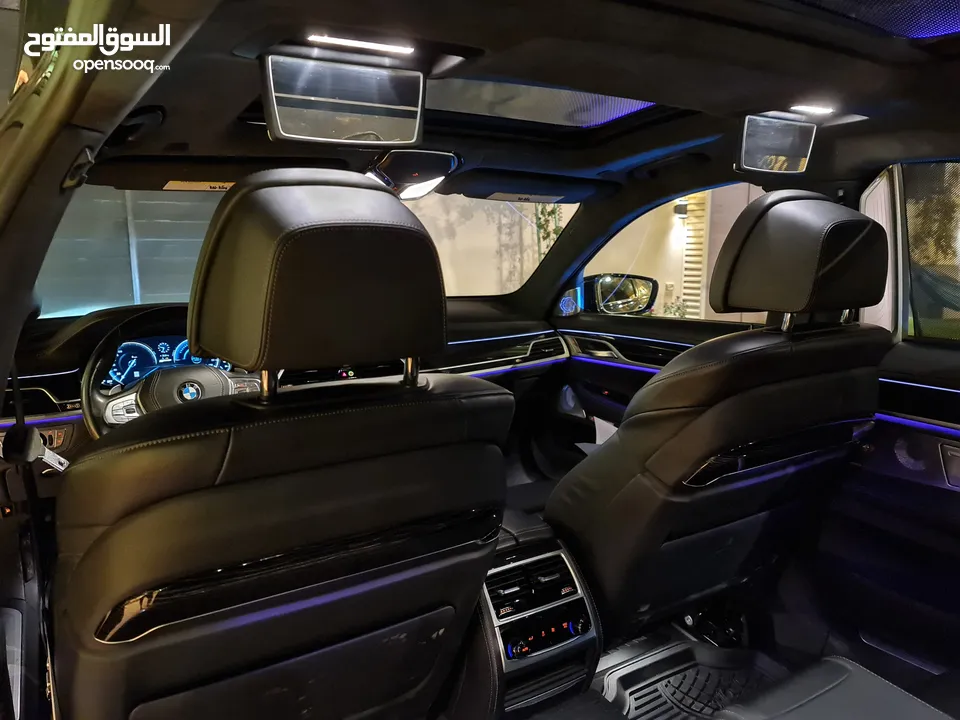 سيارة BMW 740 موديل 2017 مواصفات خاصه فل كامل اعلى مواصفات