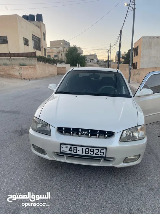 هونداي فيرنا 2000 اتوماتيك بحاله جيده جدا