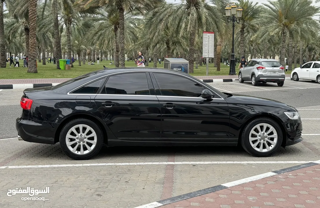 Audi A6 in excellent condition, 2013 model,GCC specifications, only 168 thousand. Very very clean