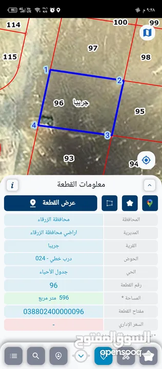 ارض البيع في جريبا
