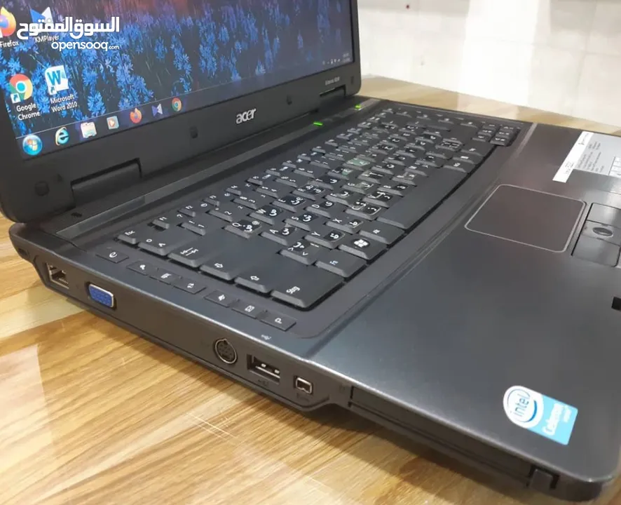لابتوب  acer  ،يصلح لطلاب التوجيهي و للبرامج والاعمال المكتبية بسعر حرق
