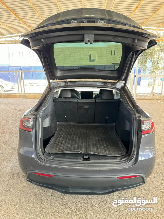 Tesla Model Y 2021 Long Range Dual Motor   B+جمرك جديد ، فحص كامل اوتوسكور