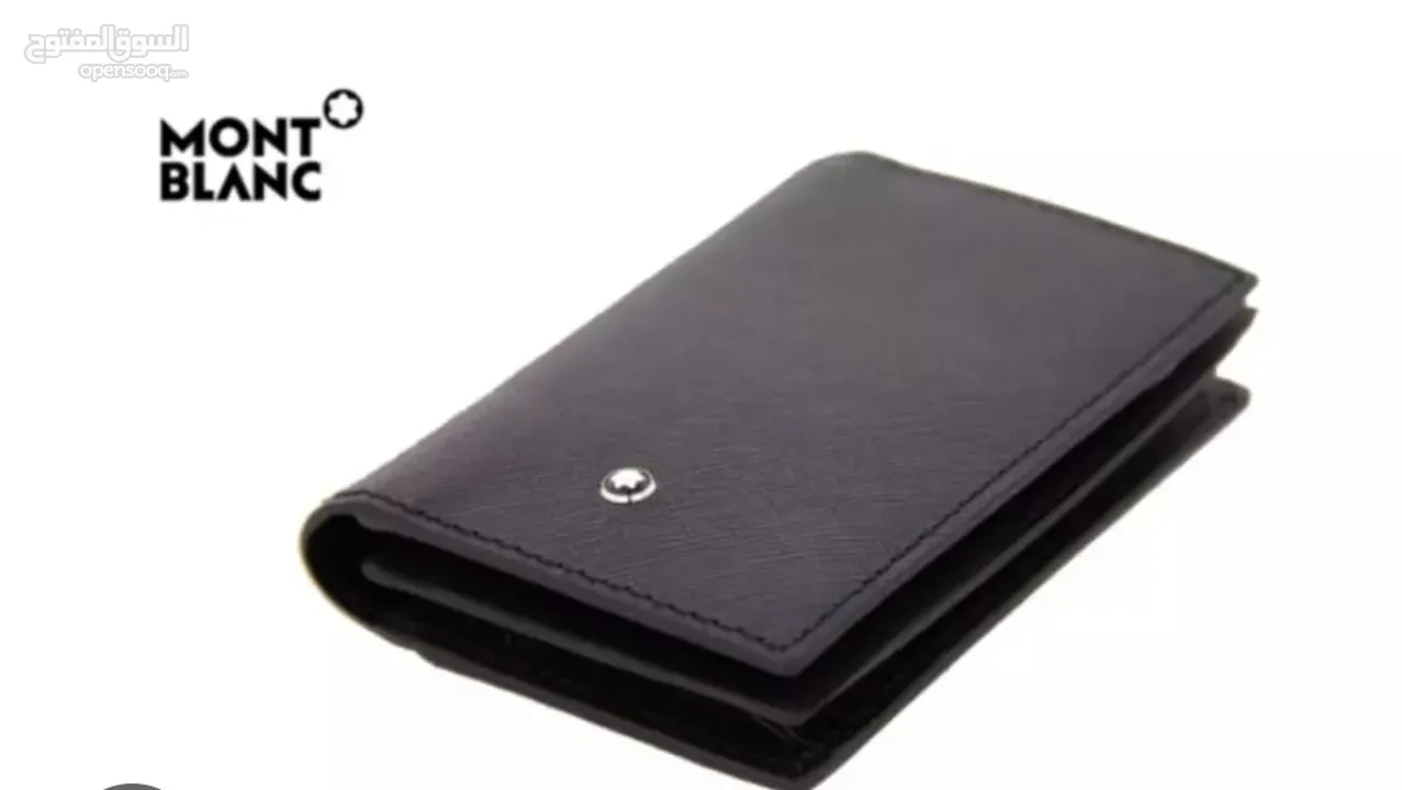 محفظة مونتبلانك جديده غير مستعملة  Montblanc wallet