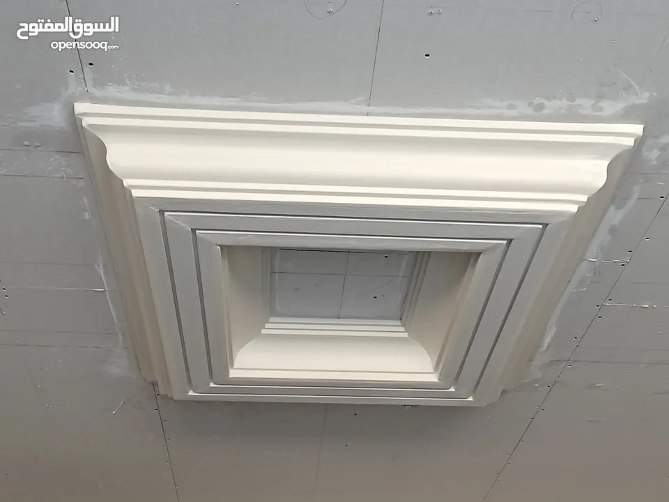 ديكورات منازل جبسمبورد وجبص البلدي واسمنت بورد وفرسلينج وبيفيسي وبديل الرخام والفوم أبو عيسى