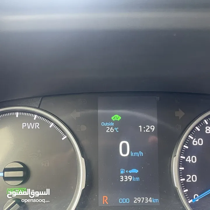 Toyota Rav4 model 2023  وارد الوكالة و ما زالت تحت الكفالة قطعت فقط 29 الف كيلو فحص كامل بلا حوادث