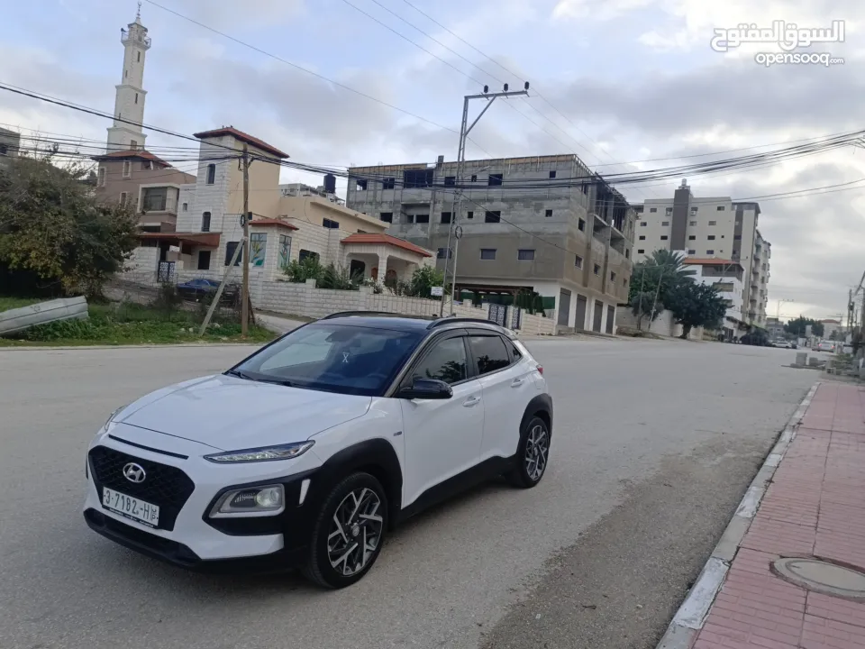 هونداي كونا هايبرد 2021 يد اولا بسعر حرق 89500 ألف نقدا البدل وارد منبدل