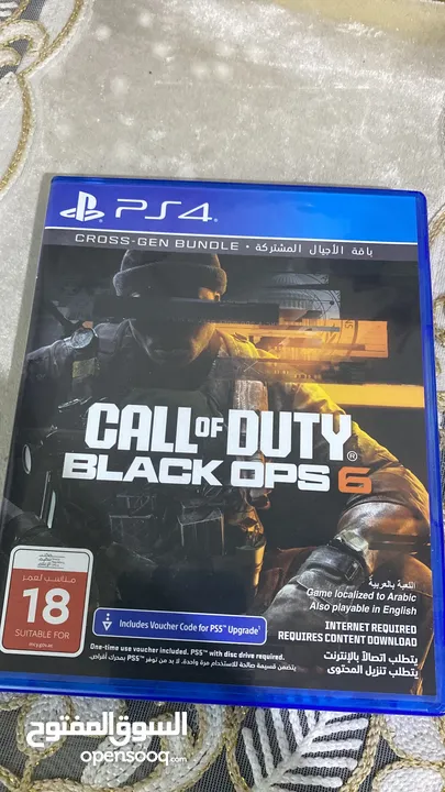 سيديBLACK ops6, مستخدم مرا واحده السعر المطلوب 45 دينار