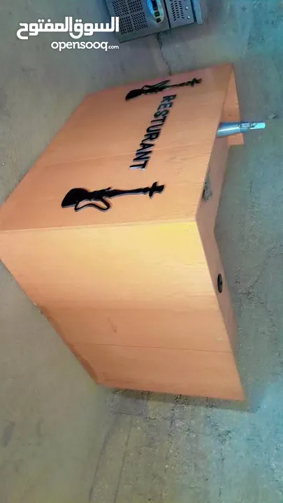 مكتب خشب عدد 2