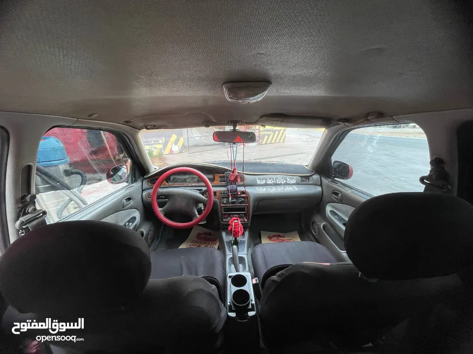 كيا سيفيا 1 موديل ال 1995  سياره بصلاة على النبي شغل وامشي مش بحاجة برغي  وربنا يطرح البركه لصاحب