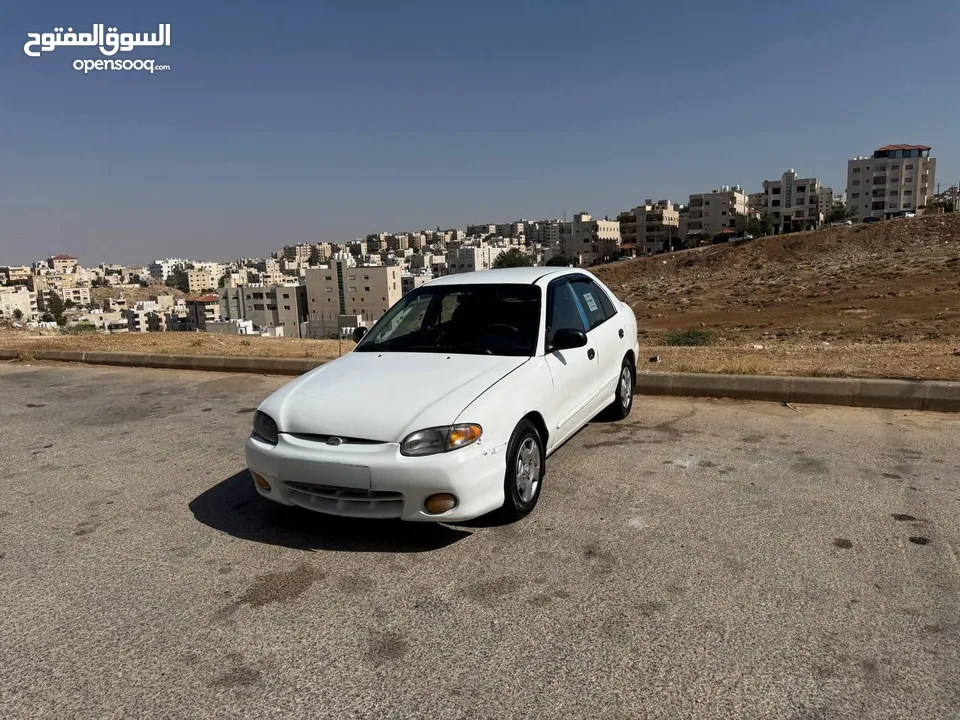 هونداي أكسنت 1998 للبيع كاش فقط  فحص 4 جيد بحالة الوكالة