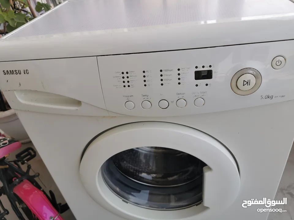 Samsung washing machine 5k in abu dhabi mussafah