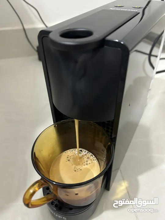 نسبرسو مينى ماكينة صنع القهوه  مع خافق الحليب