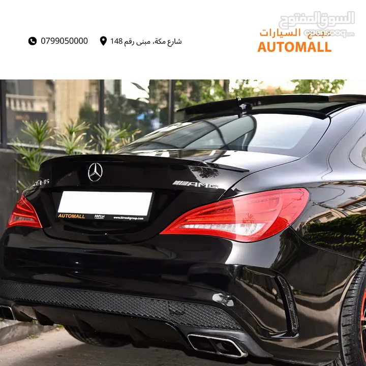 مرسيدس سي ال ايه AMG نايت بكج 2014 Mercedes CLA 45 AMG Edition One 4MATIC Night Package