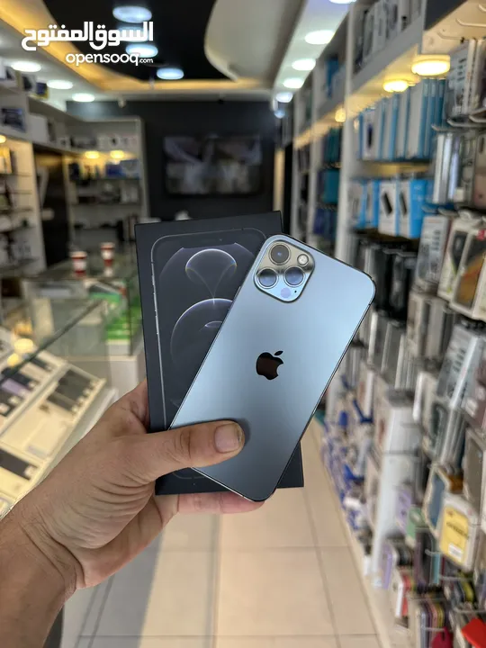 Iphone 12 pro 256gb\مستعمل بحالة الوكاله